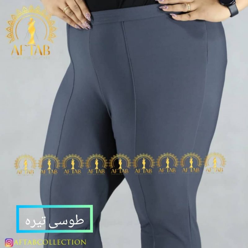 شلوار راسته جلو دوخت سایزبزرگ - Image 14
