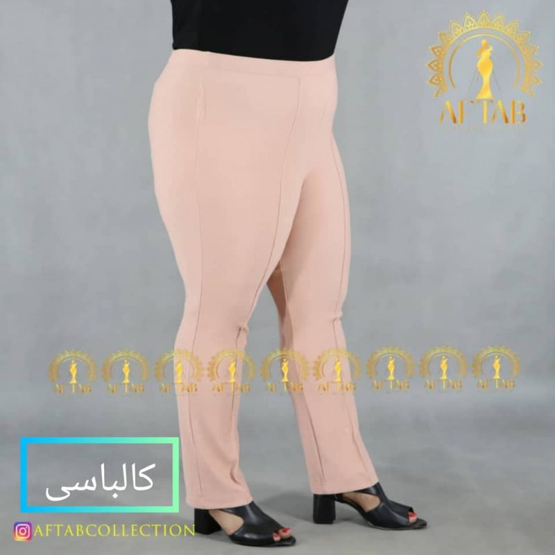 شلوار راسته جلو دوخت سایزبزرگ - Image 18