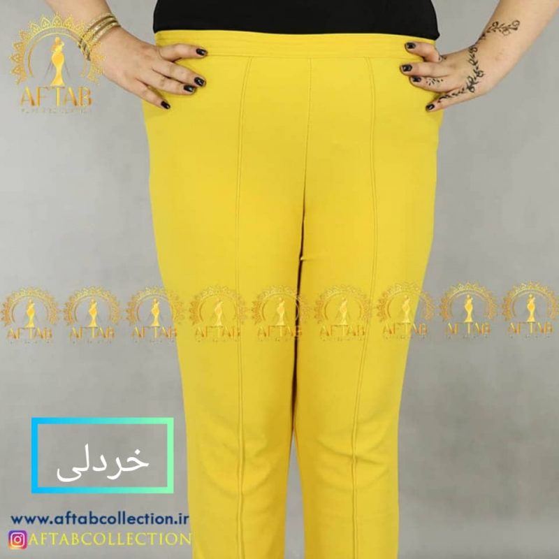 شلوار راسته جلو دوخت سایزبزرگ - Image 20