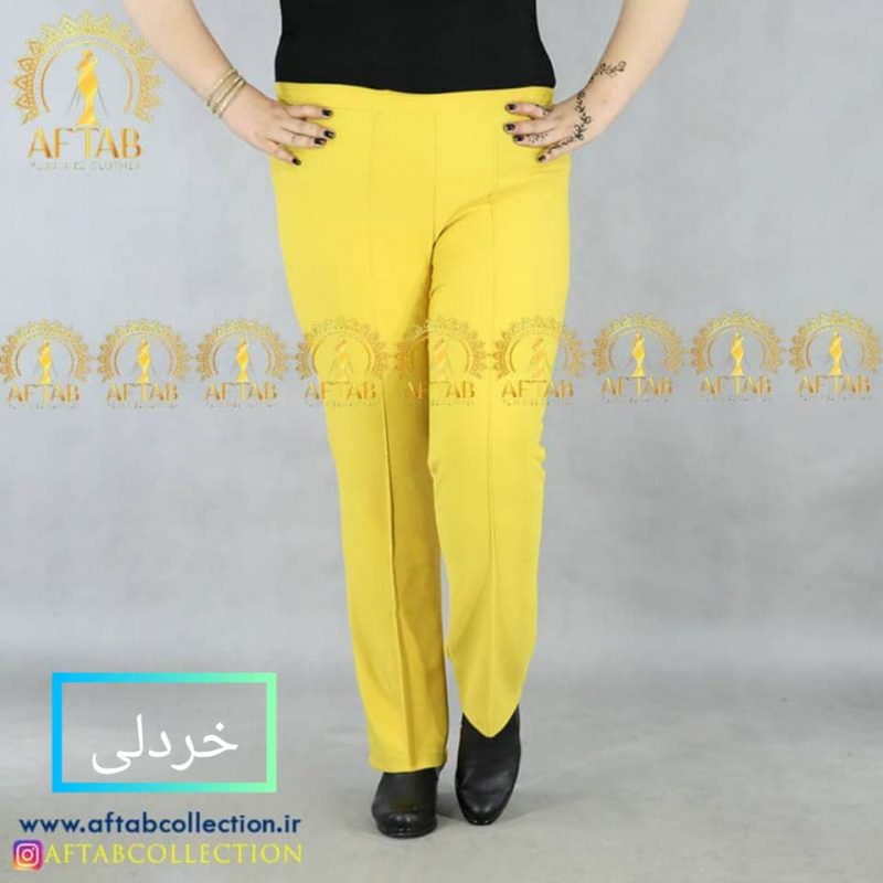 شلوار راسته جلو دوخت سایزبزرگ - Image 21