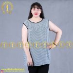 تاپ حریر حلقه ای سایزبزرگ - Image 5