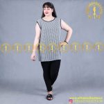 تاپ حریر حلقه ای سایزبزرگ