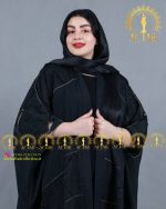 مانتو مجلسی یاخما جلوباز سایز بزرگ - Image 5