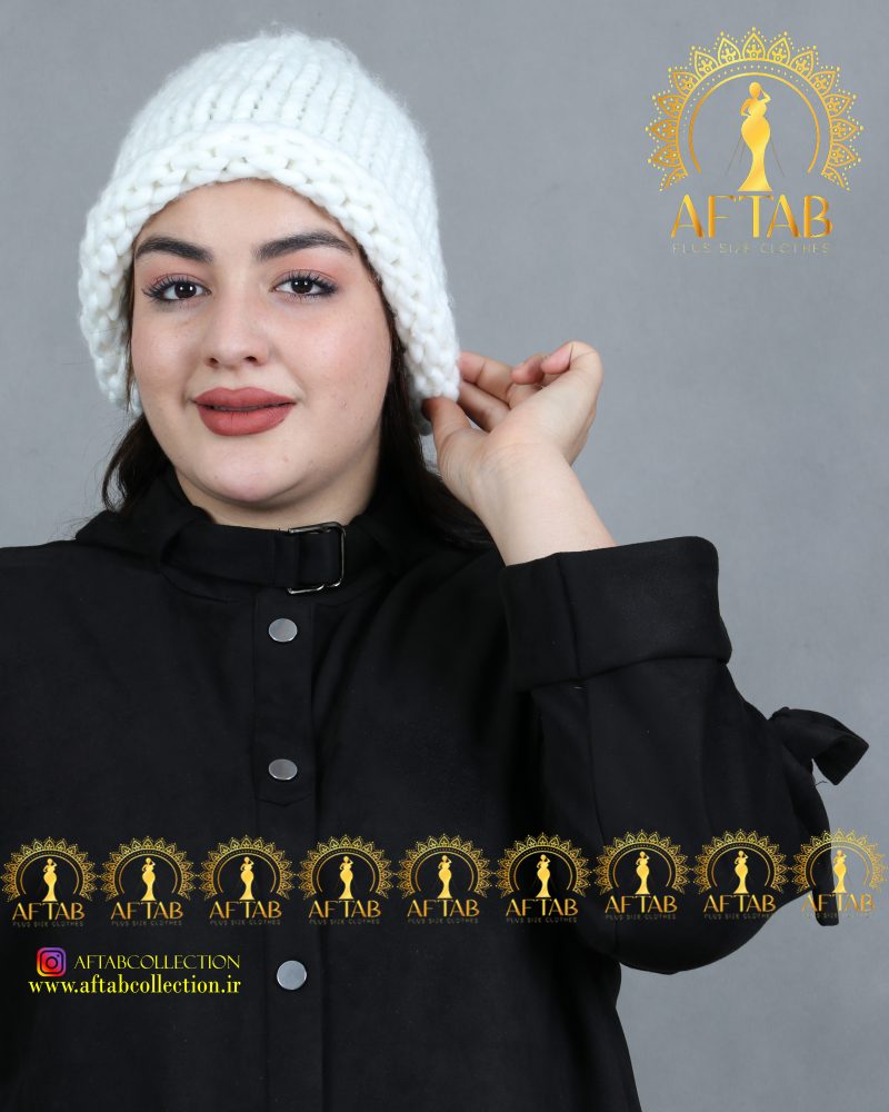 مانتو سوییت سگک دار سایزبزرگ مانتو سوییت سگک دار سایزبزرگ