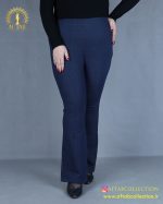 شلوار طرح جین دمپا گشاد سایز بزرگ