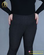 شلوار طرح جین دمپا گشاد سایز بزرگ کمری