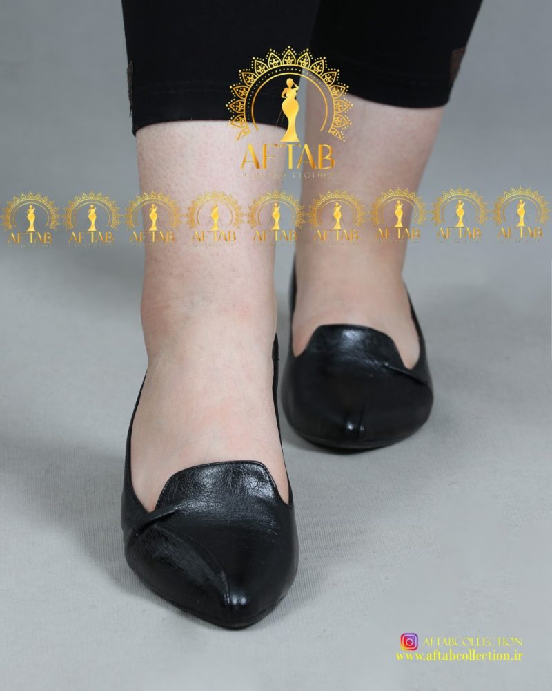 کفش مجلسی زنانه پابزرگ رنگ مشکی