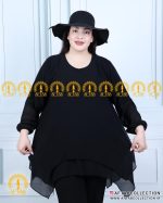 تونیک مجلسی پایین هشتی سایزبزرگ شیک