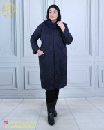 مانتو آنغوره ساده هلالی سایزبزرگ 3354 - Image 2