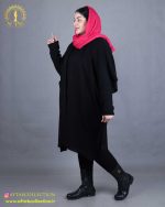 مانتو بافت پانچ سایزبزرگ نرم