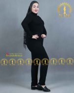 شلوار اداری راسته سایزبزرگ کشی