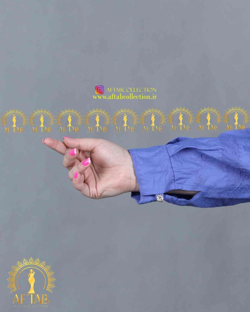 تونیک یقه هفت سایزبزرگ جزئیات کار