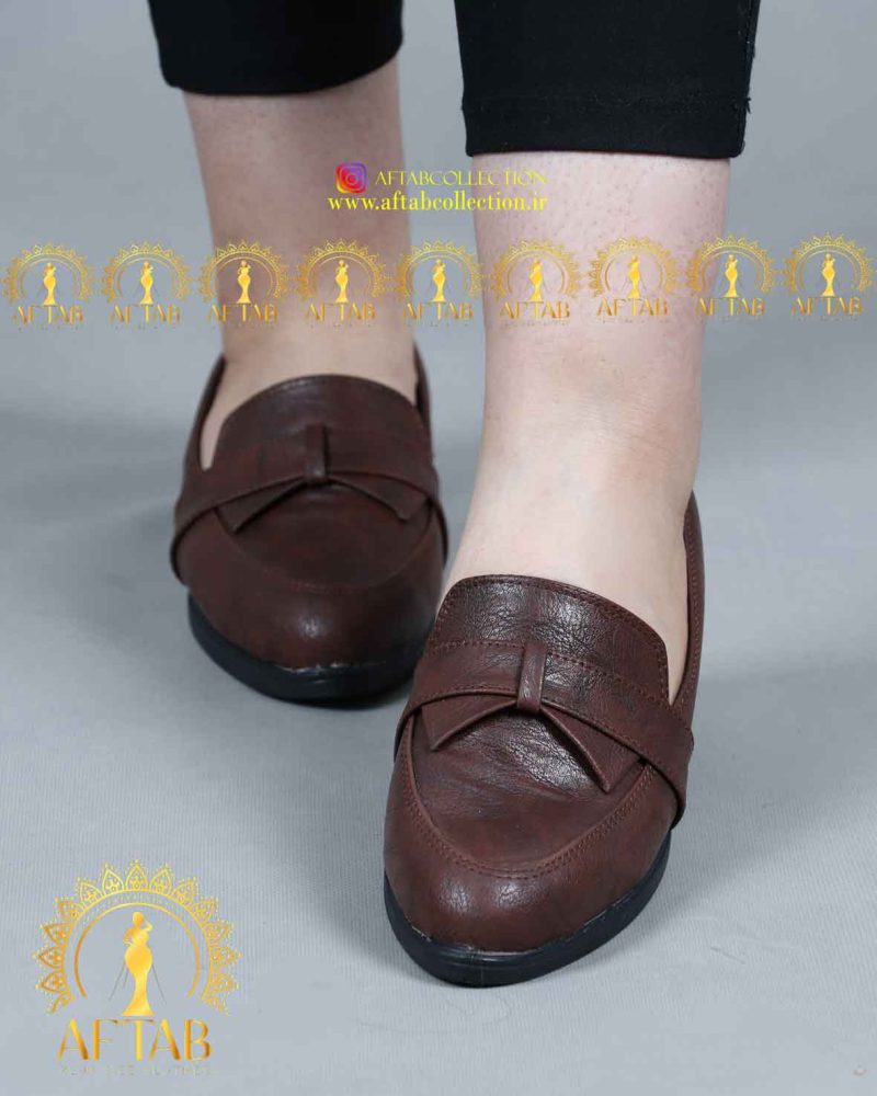 کالج پاپیونی بزرگ پا رنگ قهوه ای