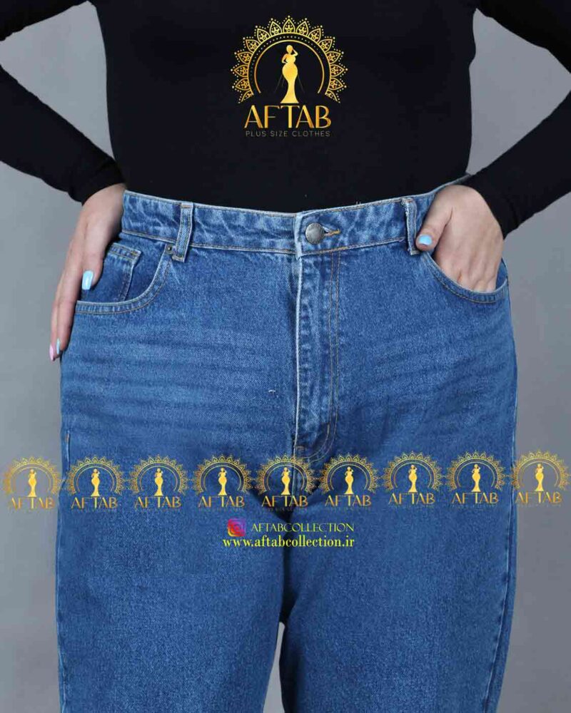 شلوار مام استایل سایزبزرگ با کیفیت