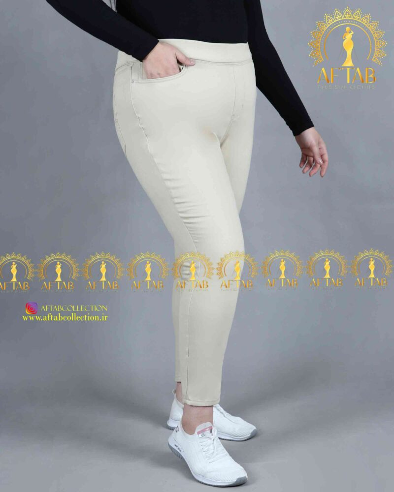 شلوار اسکینی کتان سایزبزرگ جدید شلوار اسکینی کتان سایزبزرگ جدید