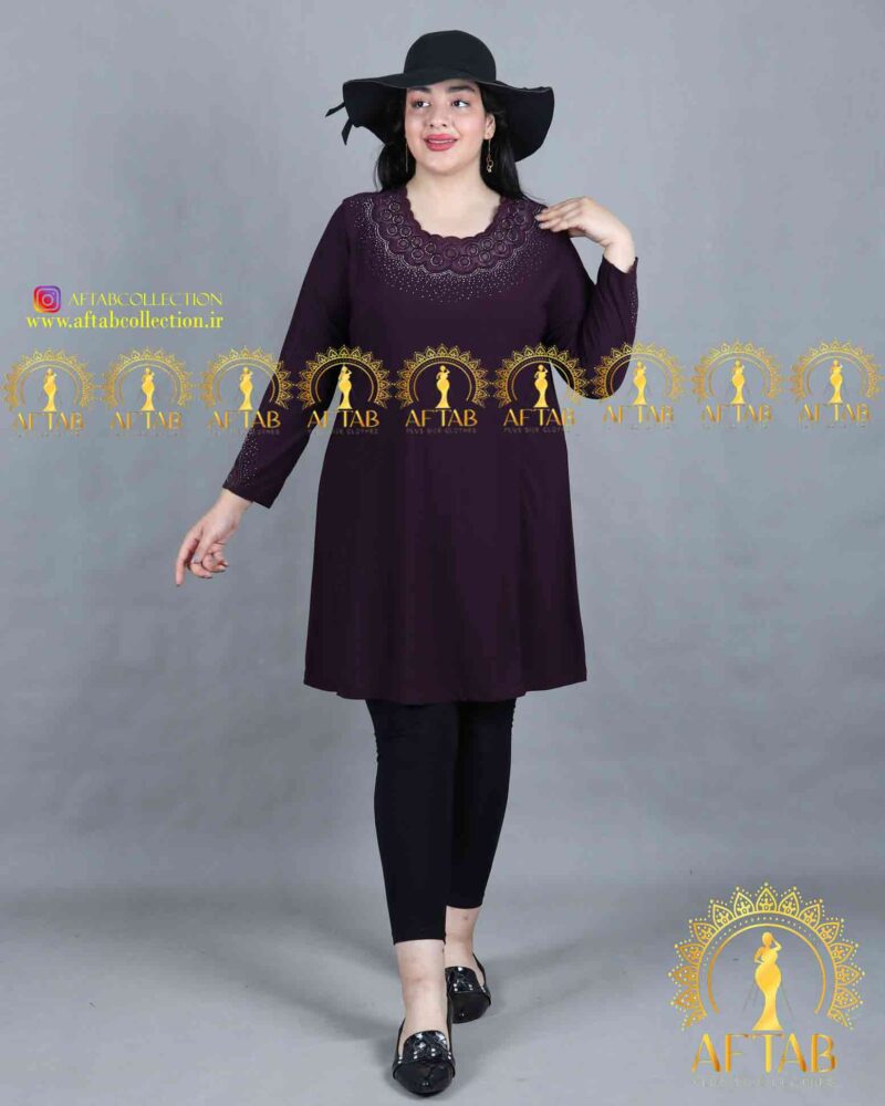 تونیک گلدوزی دایره مجلسی سایزبزرگ با کیفیت تونیک گلدوزی دایره مجلسی سایزبزرگ با کیفیت