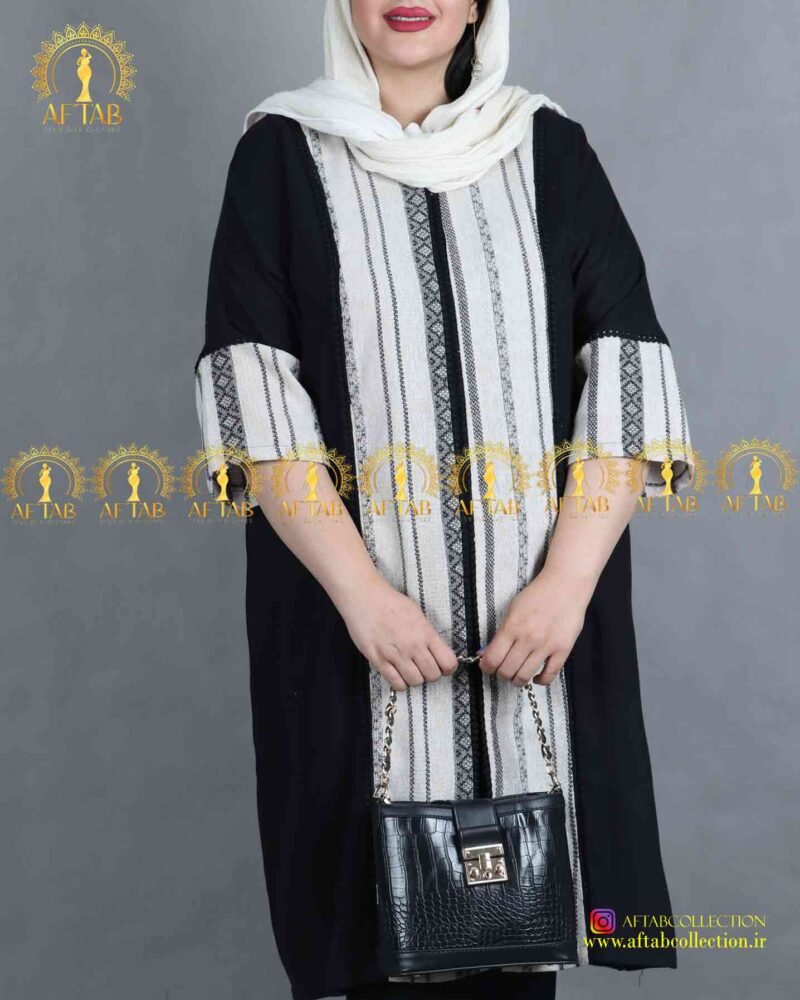 مانتو لینن کنفی مشکی