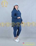 تونیک تک جیب کرسپو سایز بزرگ بغل چاکدار