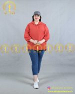 تونیک تک جیب کرسپو سایز بزرگ نارنجی