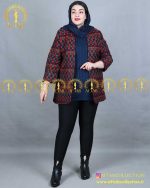 کت ترک چهارخونه سایز بزرگ نمای کامل