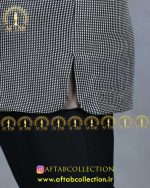 کت ترک چهار خونه سایز بزرگ بغل چاکدار