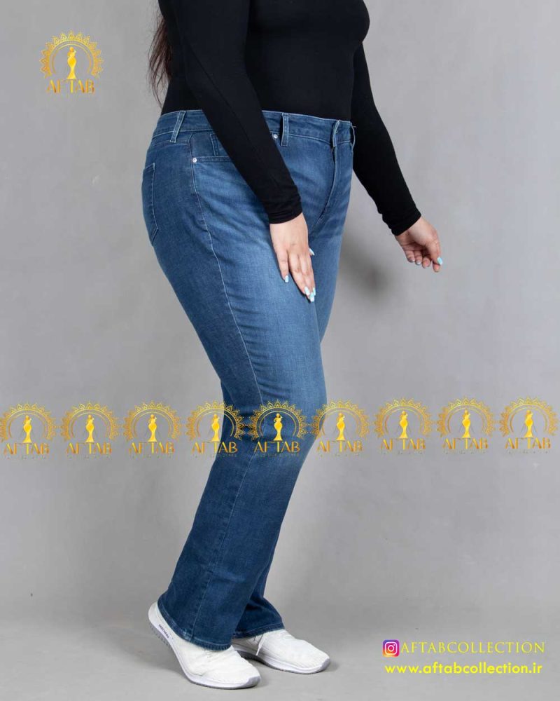 شلوار جین وارداتی راسته سایز بزرگ جدید