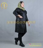 مانتو سوییت پوست ماری نرور دوزی سایزبزرگ شیک