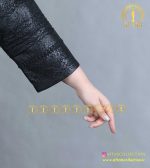 مانتو سوییت پوست ماری نرور دوزی سایزبزرگ آستین