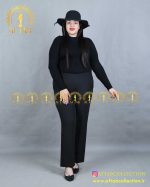 شلوار بگ مازراتی پشت کش سایزبزرگ شیک