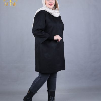 مانتو سوییت آستین پاگون سایزبزرگ