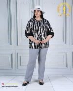 شومیز قلاب دار سایزبزرگ شیک