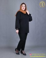 شومیز آستین پفکی سایزبزرگ