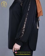 شومیز آستین پفکی سایزبزرگ آستین