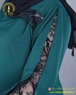 شومیز آستین پفکی سایزبزرگ آستین تور