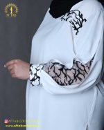 شومیز آستین پفکی سایزبزرگ مجلسی