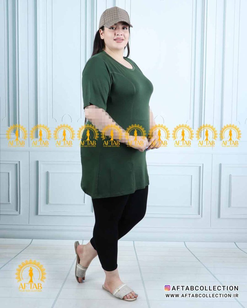 تیشرت گپ اسپرت سایزبزرگ سبز