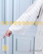مانتو آستین اشکی سایزبزرگ آستین