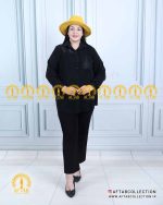 شومیز جیب پولکی الیزا سایزبزرگ