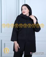 مانتو شانتون گلدوزی کوتاه سایزبزرگ خنک