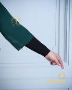 شومیز طبقه ای نوار نگینی سایزبزرگ آستین