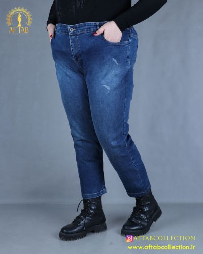 شلوار مام استایل کشی سایزبزرگ کشی