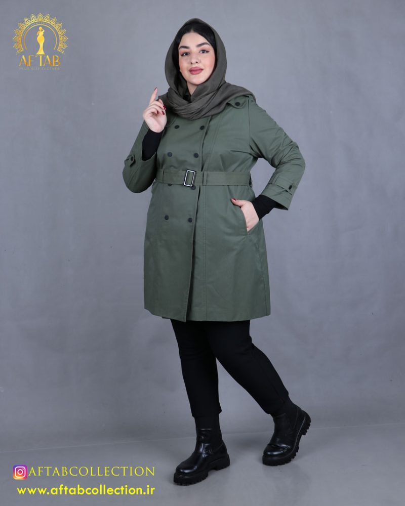 مانتو جلیقه تا به تا سایزبزرگ سبز مانتو جلیقه تا به تا سایزبزرگ سبز