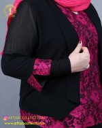 کت تاپ گیپور سایزبزرگ آستین