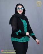 کت تاپ گیپور سایزبزرگ سبز