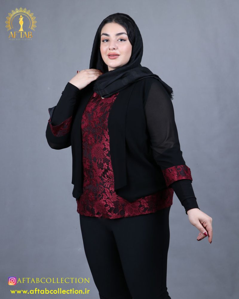 کت تاپ گیپور سایزبزرگ شیک کت تاپ گیپور سایزبزرگ شیک