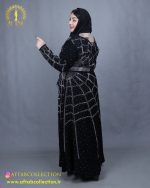 لباس مجلسی عنکبوتی سایزبزرگ نما پشت