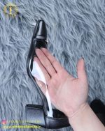 کفش مجلسی طلقی نگینی پابزرگ طلق