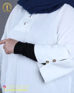 شومیز کراش آستین دکمه سایزبزرگ آستین