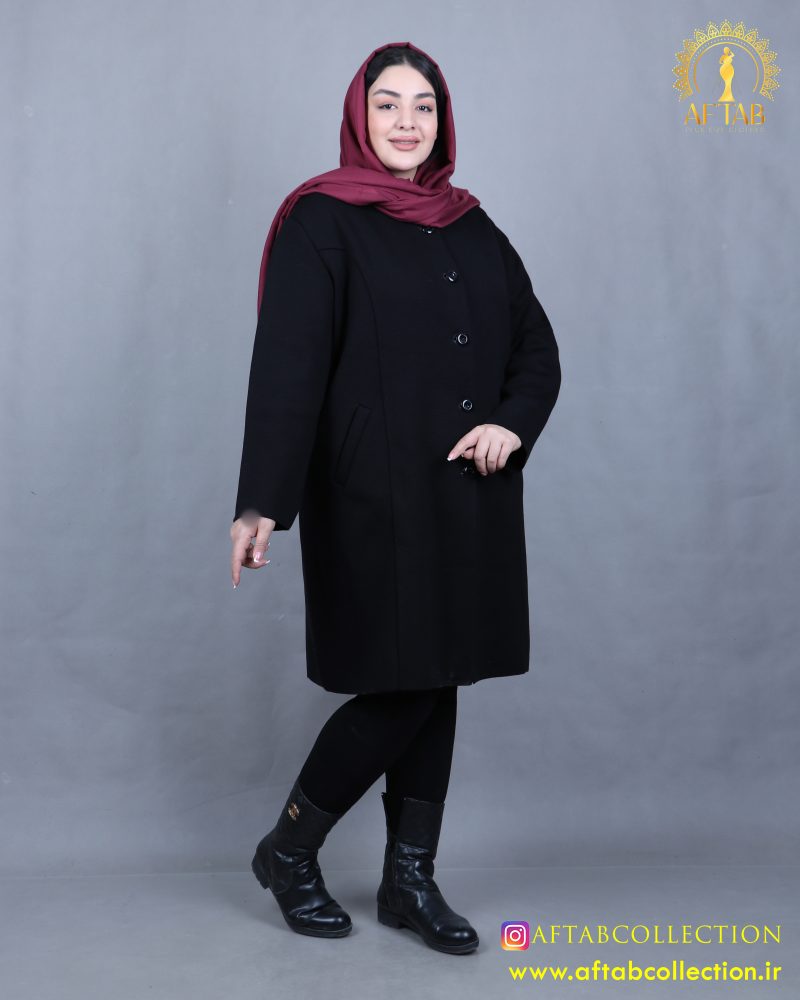 بافت بلند سوپر سایز سایزبزرگ مشکی