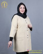 مانتو مازراتی لمه سایزبزرگ مهمانی